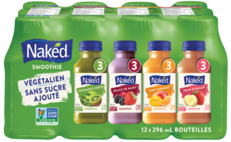 Emballage de produits Naked assortis